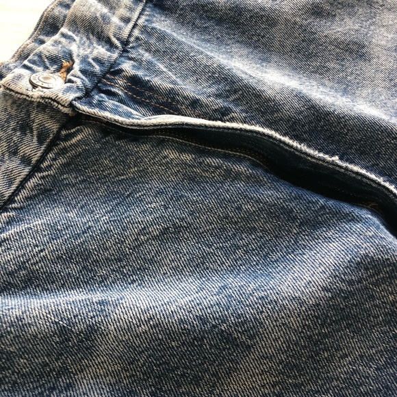 NWOT AMERICAN EAGLE OUTFITTER AE Curvy Mottled Mom Jeans Size 24 - Picture 6 of 15